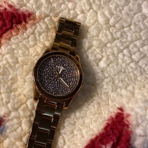 Fossil Gold Women’s Diamond  Watch